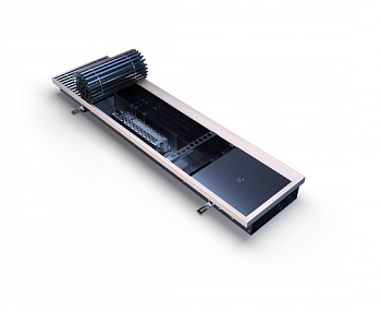 Конвектор Vitron c принудительной конвекцией c вентилятором 24В (глубина 90мм, ширина 260мм, длина 9